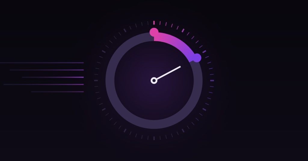 A dial showing only the first few minutes highlighted, illustrating how quickly lead qualification odds fall after the five minute mark